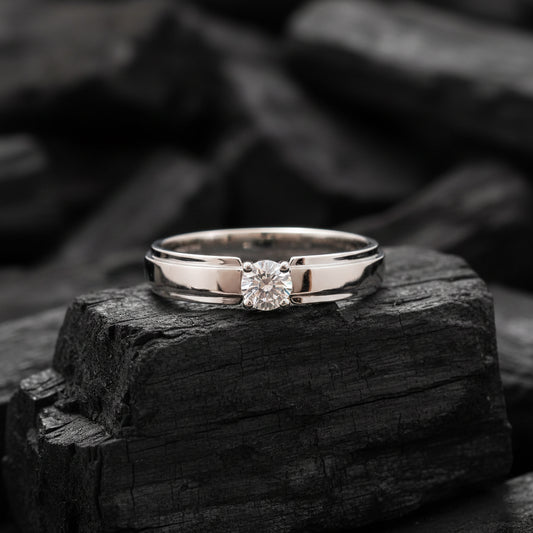 Tyven Solitaire Mens Diamond Ring