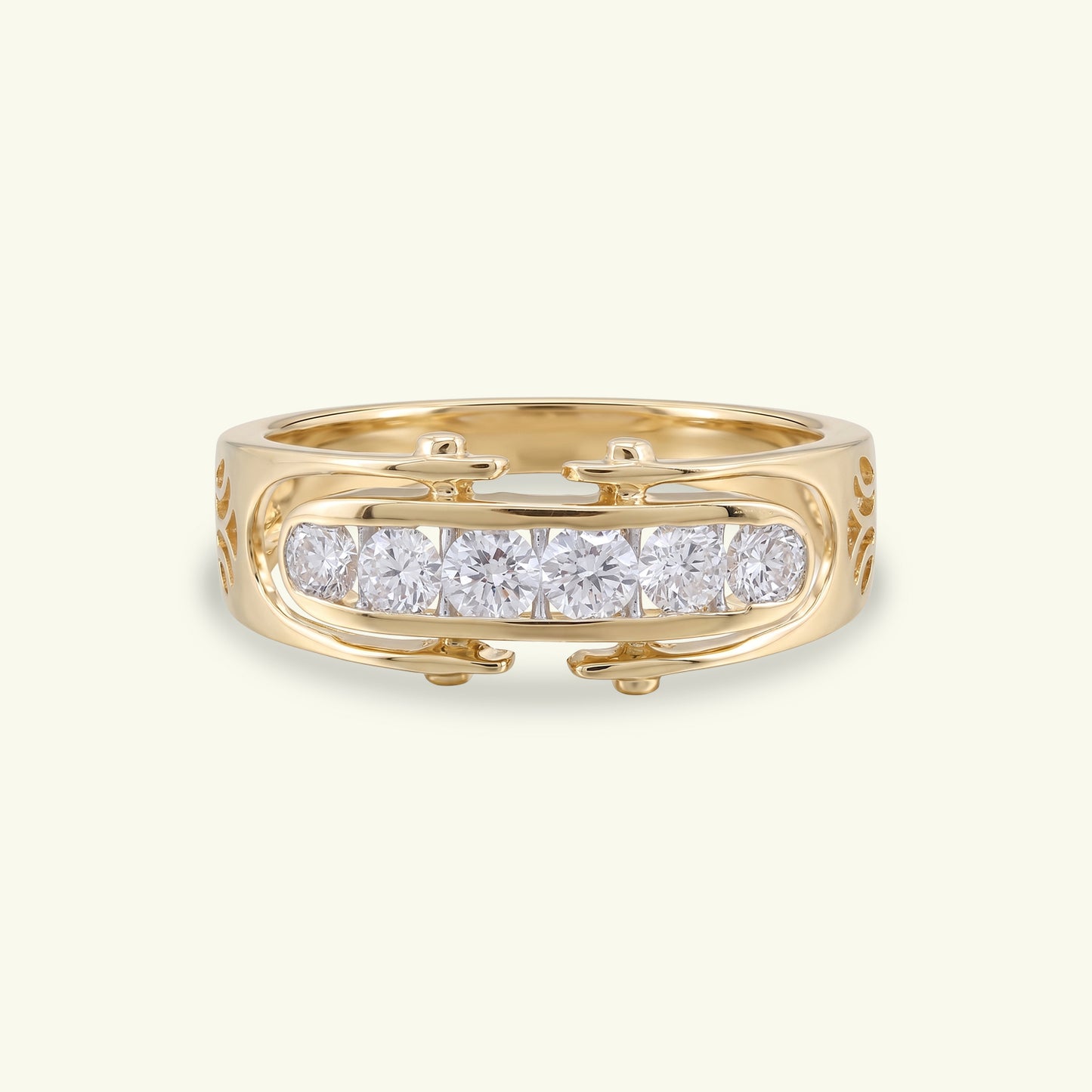 Serenor Band Mens Diamond Ring
