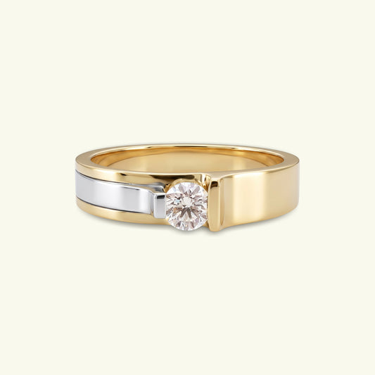 Fenro Band Mens Diamond Ring