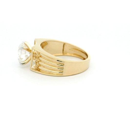 Hadrik Solitaire Mens Diamond Ring