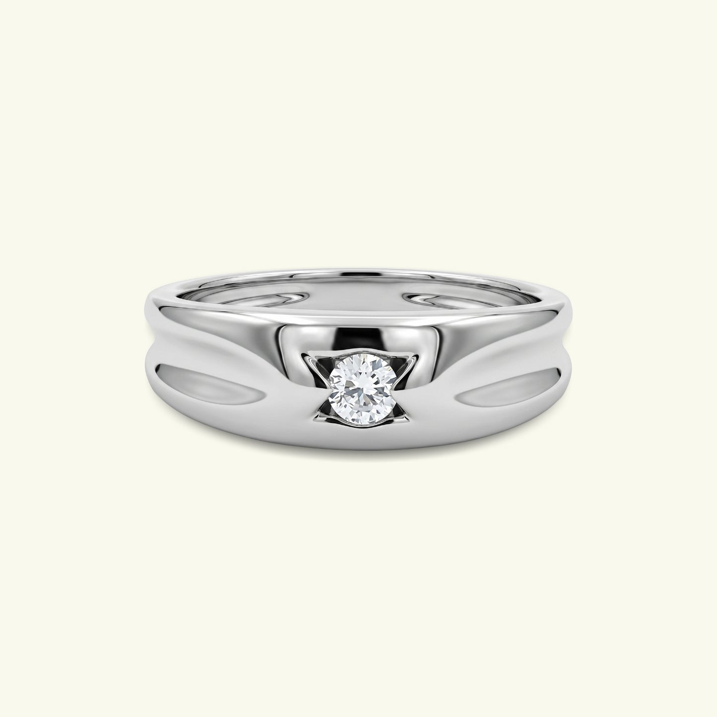 Dravon Band Mens Diamond Ring