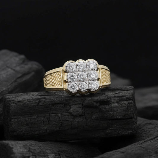 Maeron Box Mens Diamond Ring