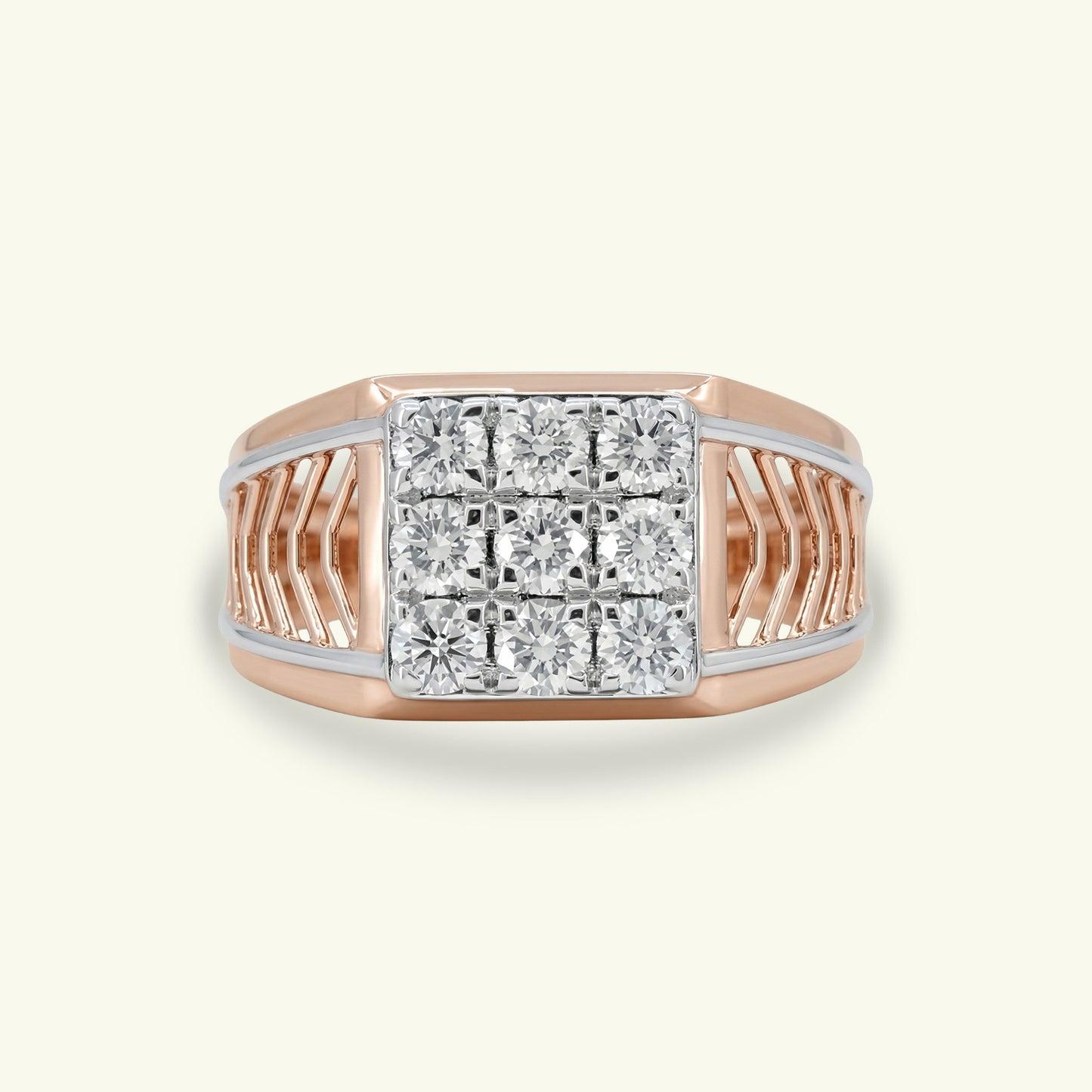 Thorne Box Mens Diamond Ring