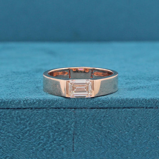 Eryndor Mens Solitaire Diamond Ring