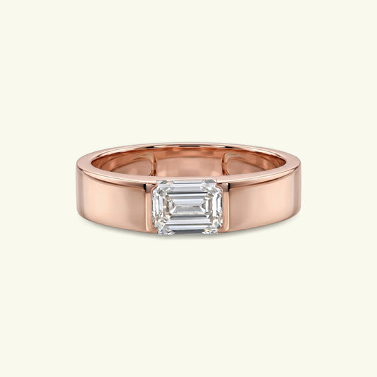 Eryndor Mens Solitaire Diamond Ring