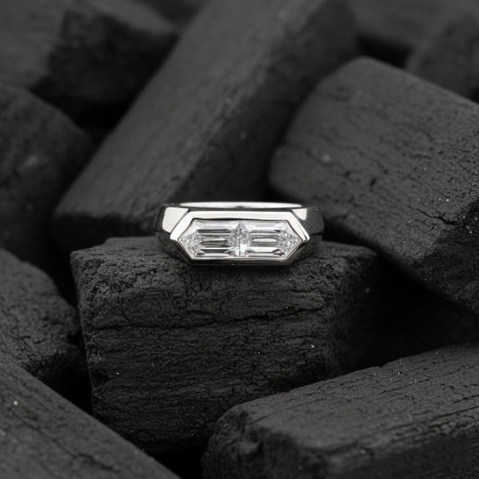 Elion Bond Mens Diamond Engagement Ring