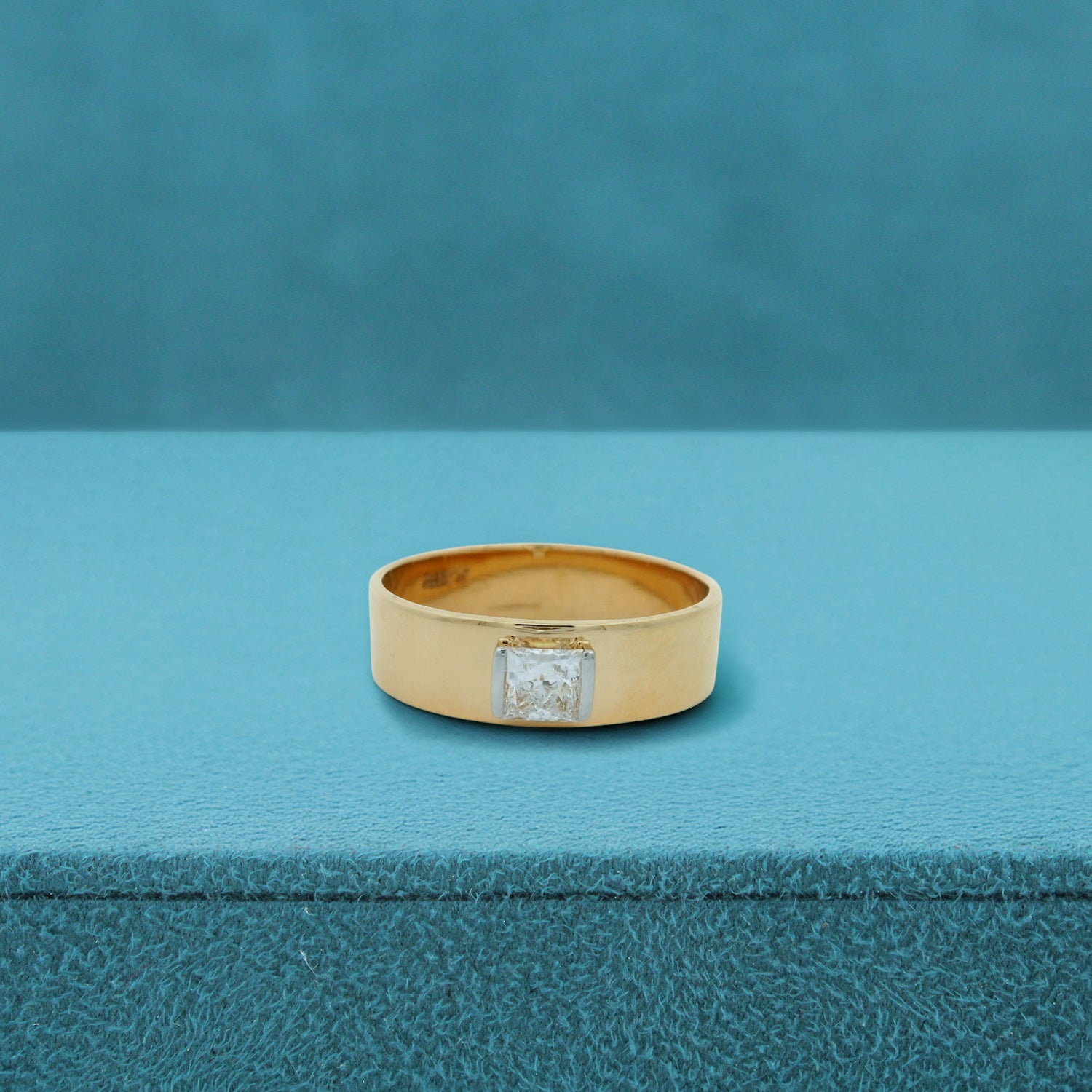 Velorin Edge Diamond Mens Ring