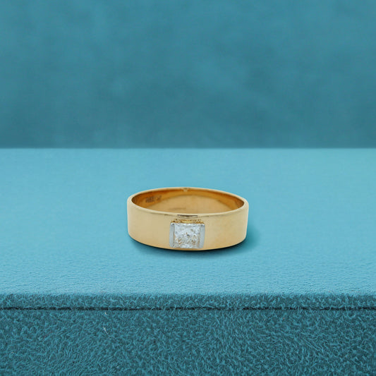 Velorin Edge Diamond Mens Ring