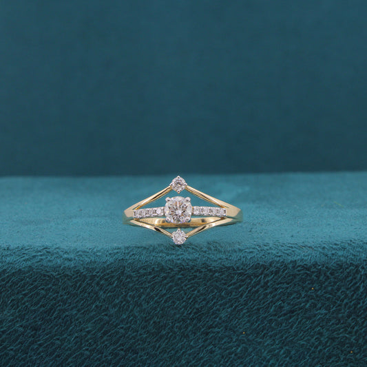 Arvion Crest Diamond Mens Ring