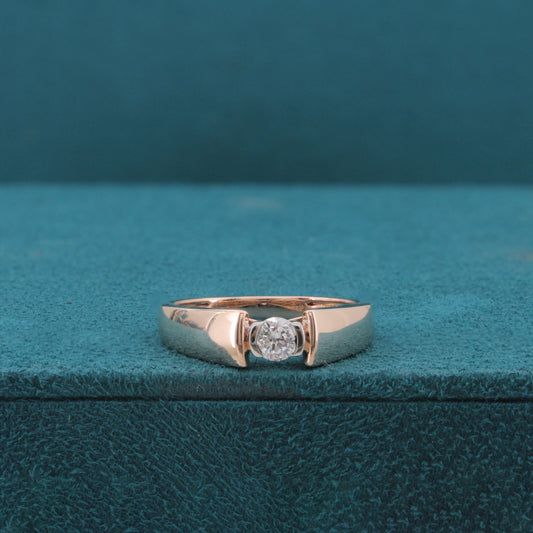 Kairo Edge Diamond Mens Ring