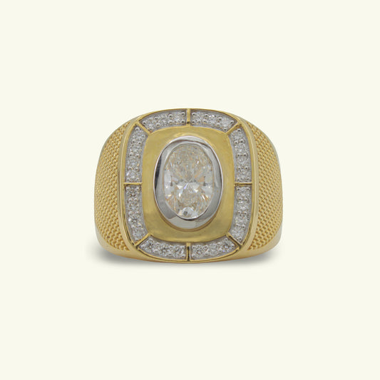 Noctren Vale Diamond Mens Ring