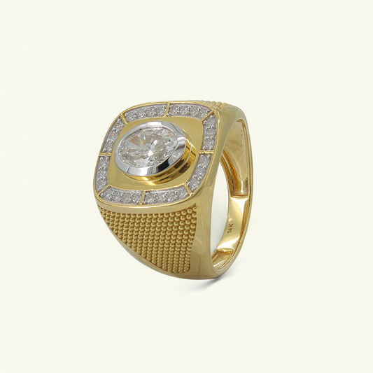 Noctren Vale Diamond Mens Ring