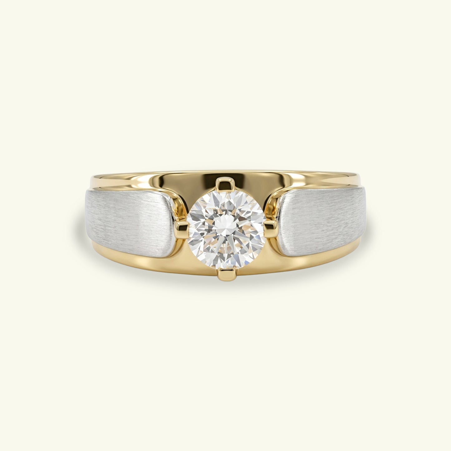  Dravon Edge Diamond Mens Ring 