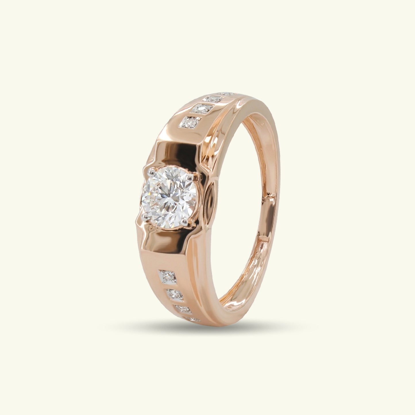  Kaelron Maxim Diamond Mens Ring 